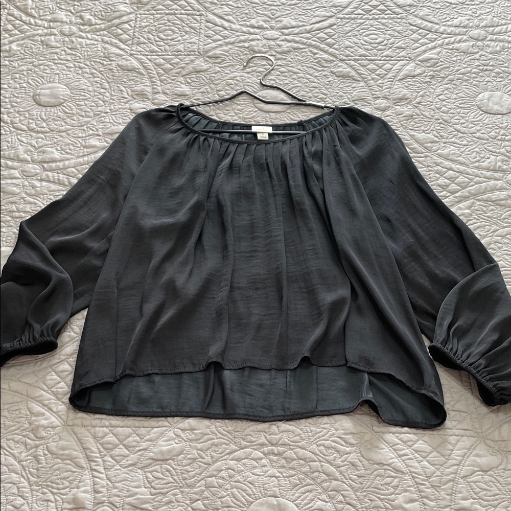 *3 for $10* a new day Black Blouse M